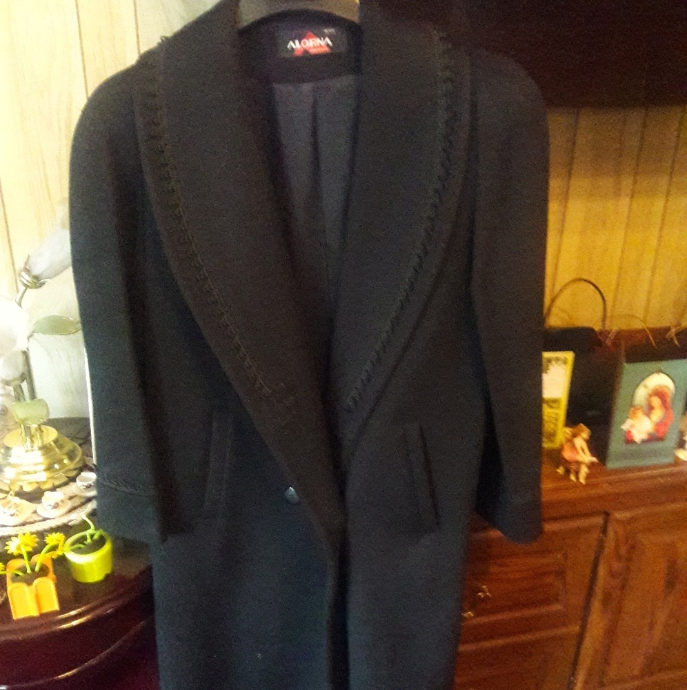 eomens wool long coat
